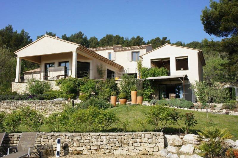 Maison d'architecte à vendre dans le Luberon avec vue panoramique