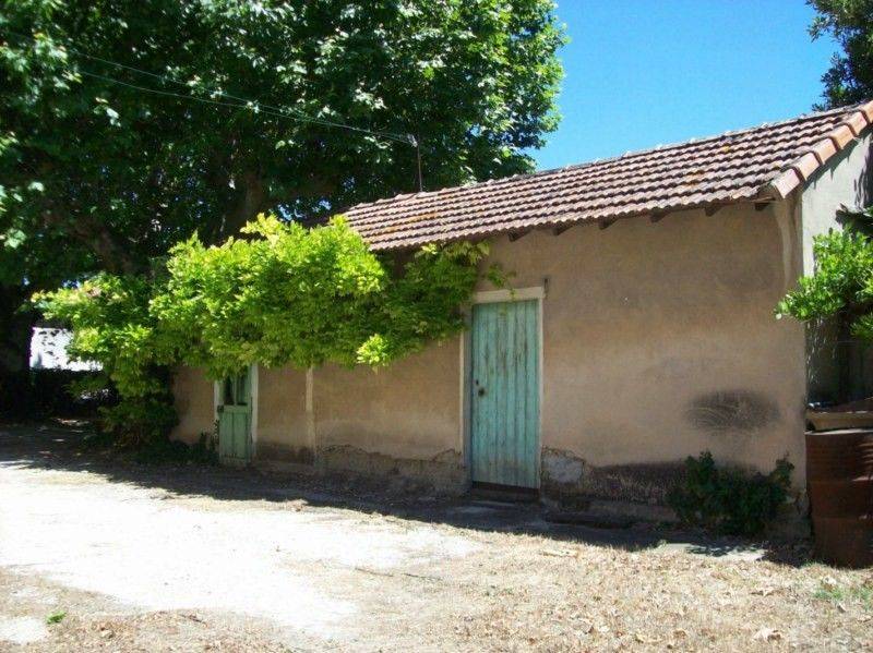 Farm house for restore for sale in the Alpilles with an apple orchard
