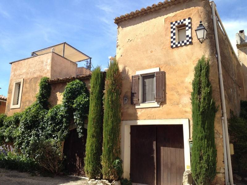 Maison de Hameau 18ème  Roussillon Gordes à 5 minutes Cour intérieure, terrasse, vue